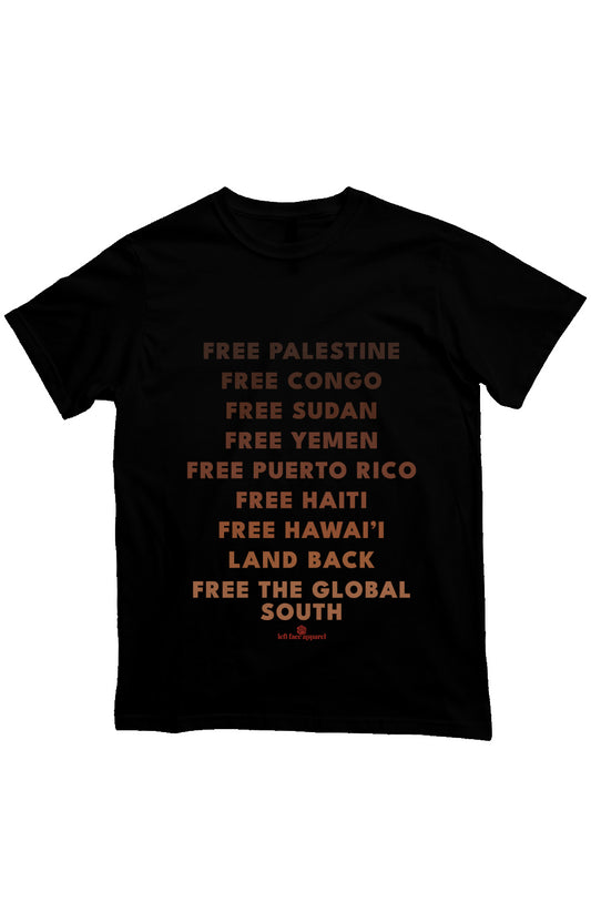 fREE THE GLOBAL SOUTH – Organic Tee